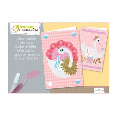 Boîte créative : Cartes à pailleter