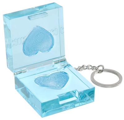 Cube crème pailletée pour les yeux Mini Glam bleu givre_La Grande Récrée_1