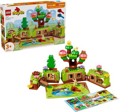 Découverte de la forêt avec des animaux sauvages LEGO DUPLO 10480_La Grande Récrée_1