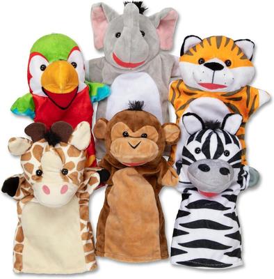 Coffret 6 marionnettes safari - Melissa & Doug_La Grande Récrée_1