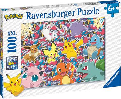 Puzzle 100 pièces XXL Bataille Pokemon_La Grande Récrée_1