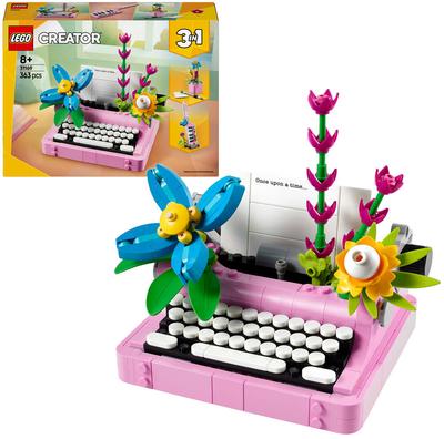 La machine à écrire avec des fleurs LEGO Creator 31169_La Grande Récrée_1
