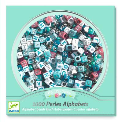 Coffret 1000 Perles Alphabet Argent_La Grande Récrée_1