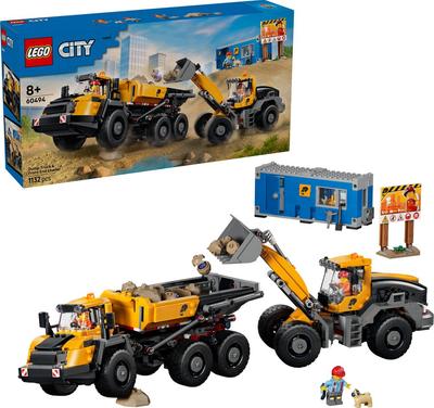 Le Camion Benne et La Chargeuse Frontale Lego City 60494_La Grande Récrée_1