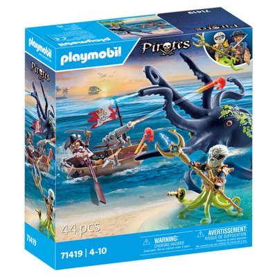 Pirate avec pieuvre géante Playmobil pirate 71419