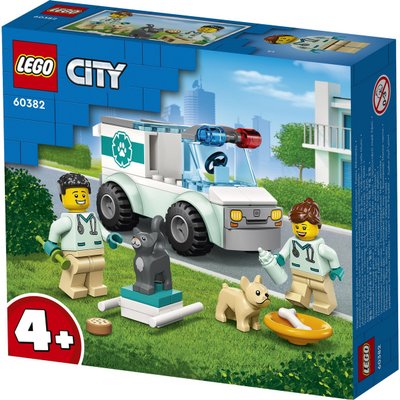 L'intervention du véhicule vétérinaire Lego City 60382
