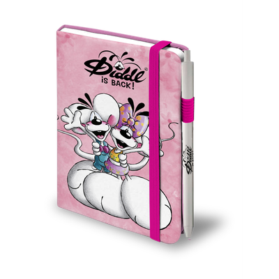 Coffret carnet forme A6 et stylo Diddl - Diddl is Back