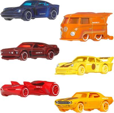Coffret 6 véhicules Pantone Hot Wheels_La Grande Récrée_1