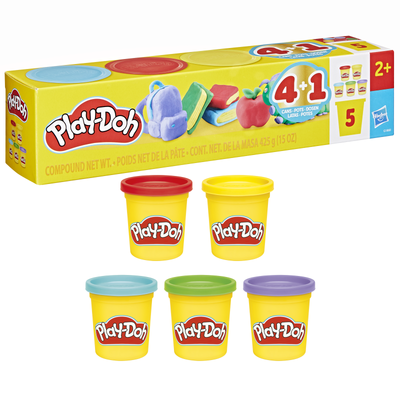 Pack de 5 pots Play-Doh - Retour à l'école