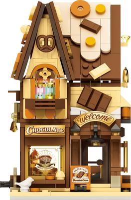 Kit de construction - La Chocolaterie 380 pièces_La Grande Récrée_1
