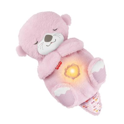 Ma loutre calins bonne nuit rose