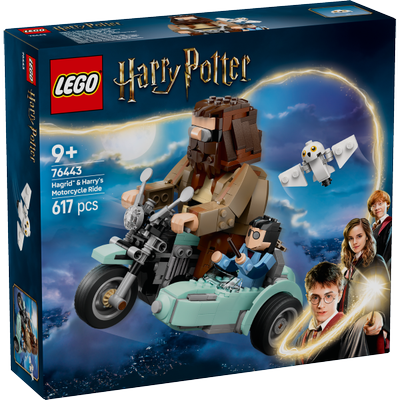 La balade en moto de Hagrid et Harry LEGO Harry Potter 76443