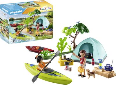 Famille et tente Playmobil 71425 Family Fun camping_La Grande Récrée_1
