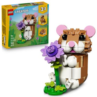 L’adorable hamster et la fleur LEGO Creator 31376
