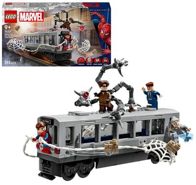 La scène du train de Spider-Man et Docteur Octopus Lego® Marvel Super Heroes™ 76321_La Grande Récrée_1
