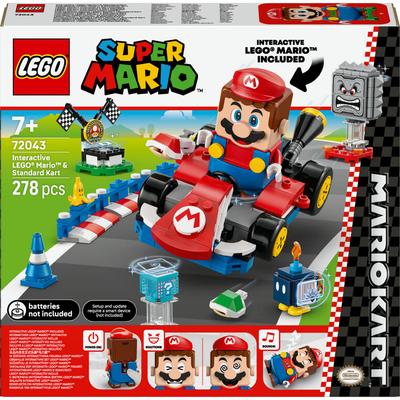 Mario Kart™ – Lego® Mario™ interactif et kart standard Lego® Super Mario™ 72043