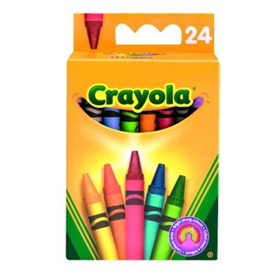 Boîte de 24 crayons doux à la cire