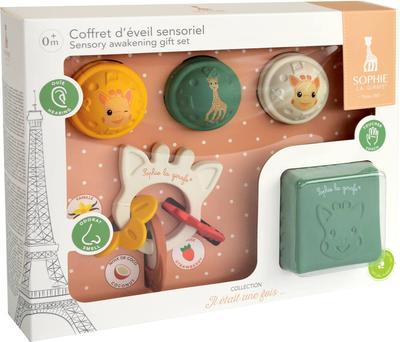 Coffret éveil des 5 sens Sophie La Girafe_La Grande Récrée_1