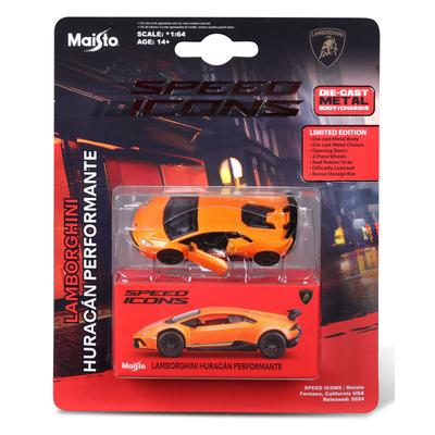 Voiture die cast Lamborghini Huracan Performante Collection Speed Icons 1:64