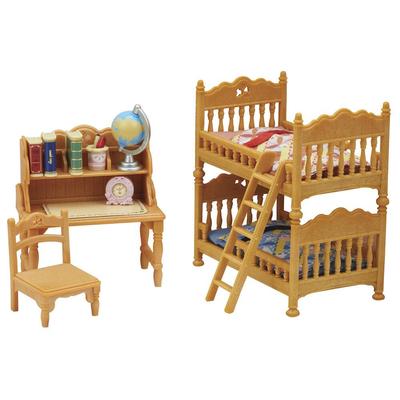 La chambre des enfants Sylvanian Families 5338_La Grande Récrée_1