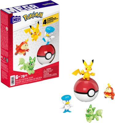 Coffret de 4 Pokémon et Poké ball - MEGA Construx Pokémon_La Grande Récrée_1