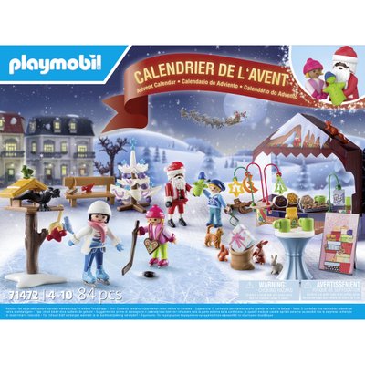 Calendrier de l'Avent Marché de Noël Playmobil 71472
