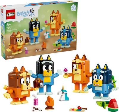 La famille de Bluey en briques LEGO Bluey 11217_La Grande Récrée_1