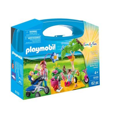 Valisette pique-nique en famille Playmobil Family Fun 9103