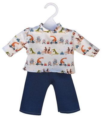 Vetement Poupons - T-Shirt Animaux et Jean_La Grande Récrée_1