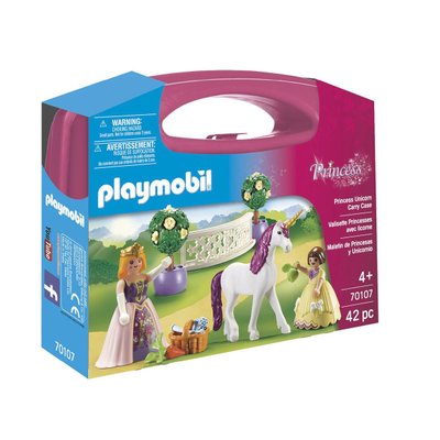 Valisette princesses licorne Playmobil Princess 70107