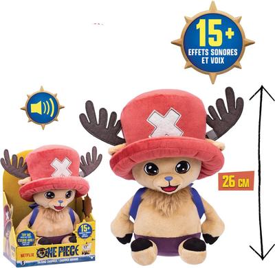 Peluche parlante Chopper 26 cm - One Piece Netflix_La Grande Récrée_1