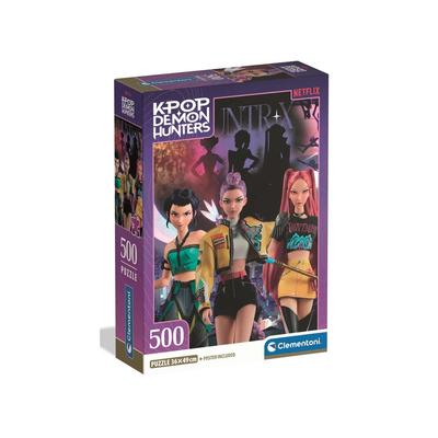 Puzzle compact 500 pièces Huntrix Kpop Demon Hunters