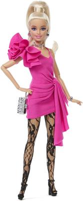Poupée Barbie Deluxe Style Robe rose collant_La Grande Récrée_1