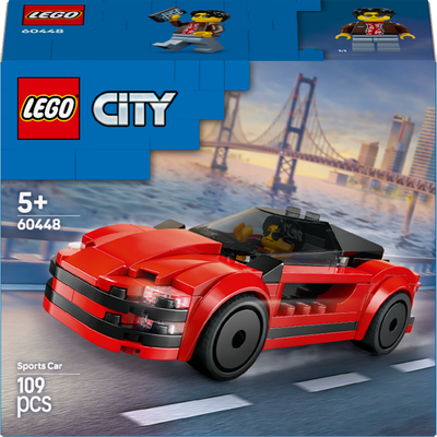 La voiture de sport rouge LEGO City 60448