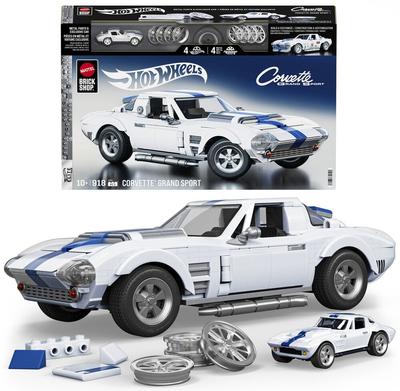 Corvette Hot Wheels à contruire - Mattel Brick Shop_La Grande Récrée_1