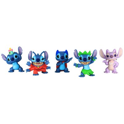 Coffret de 5 figurines Stitch