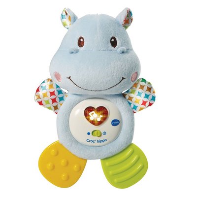 Peluche interactive Croc'hippo