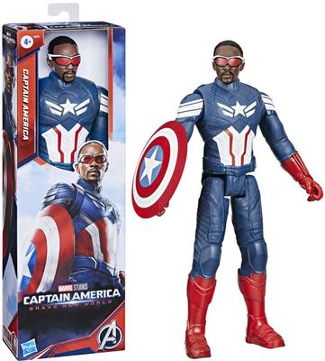 Captain America Brave New World - Figurine Titan Hero 30 cm_La Grande Récrée_1
