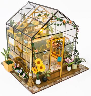 Maison des fleurs du soleil - maison miniature à construire_La Grande Récrée_1
