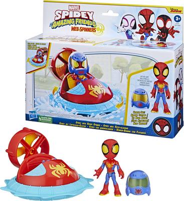 Véhicule Spidey Web-Spinners avec figurine_La Grande Récrée_1