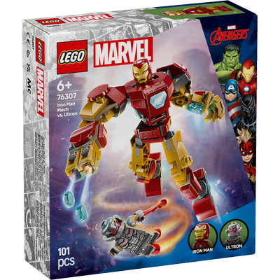 Le robot d’Iron Man contre Ultron LEGO Marvel Super Heroes 76307