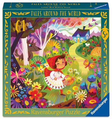 Puzzle 64 P - Le Petit Chaperon Rouge - Contes Du Monde_La Grande Récrée_1