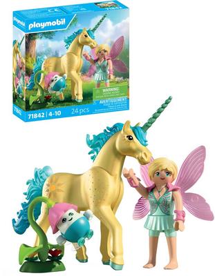 Licorne Fleur de soleil avec fée Playmobil Magic Unicorn 71842_La Grande Récrée_1