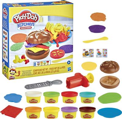 Play-Doh Kitchen Creations Coffret Hamburgers et Frites_La Grande Récrée_1