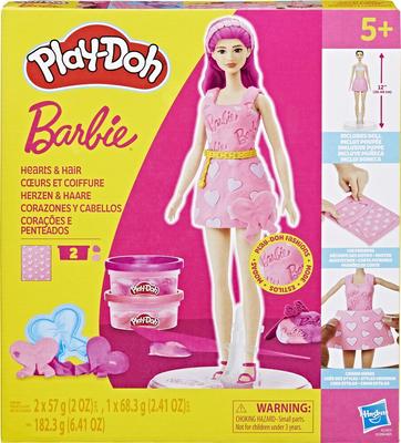 Play Doh Barbie Designer Cœurs Et Coiffure_La Grande Récrée_1