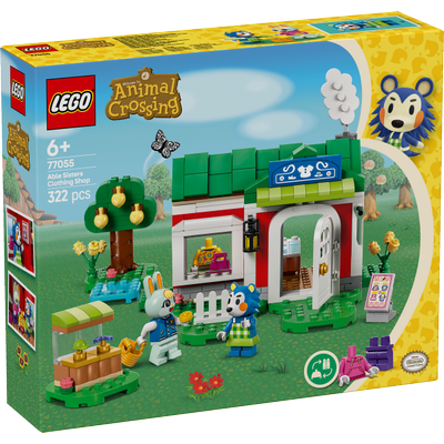 Boutique de vêtements des sœurs Doigts de Fée Lego Animal Crossing 77055