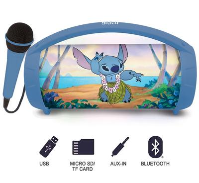 Enceinte portable bluetooth sans fil lumineuse Stitch_La Grande Récrée_1