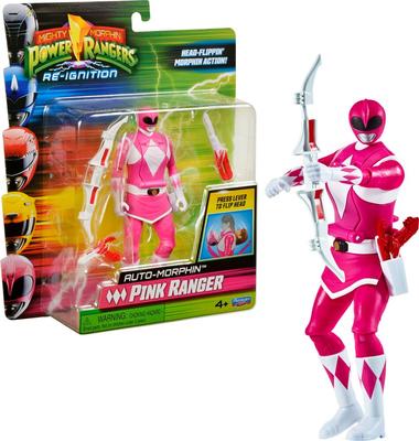  Figurine Power Rangers Re-Ignition Auto-Morphin Rose_La Grande Récrée_1