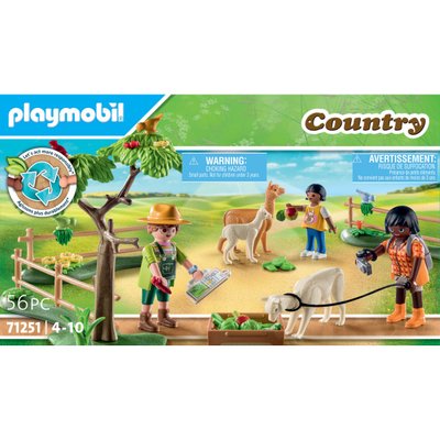 Randonneurs et Alpagas Playmobil Country 71251
