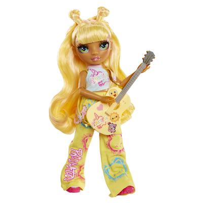 Poupée Rainbow High Junior Groupe rock de l'école Sunny